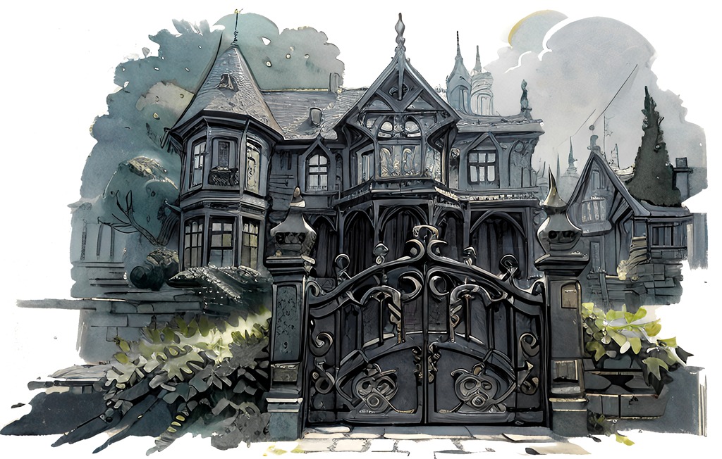 Шепот проклятия (Рассказ) - Особняк